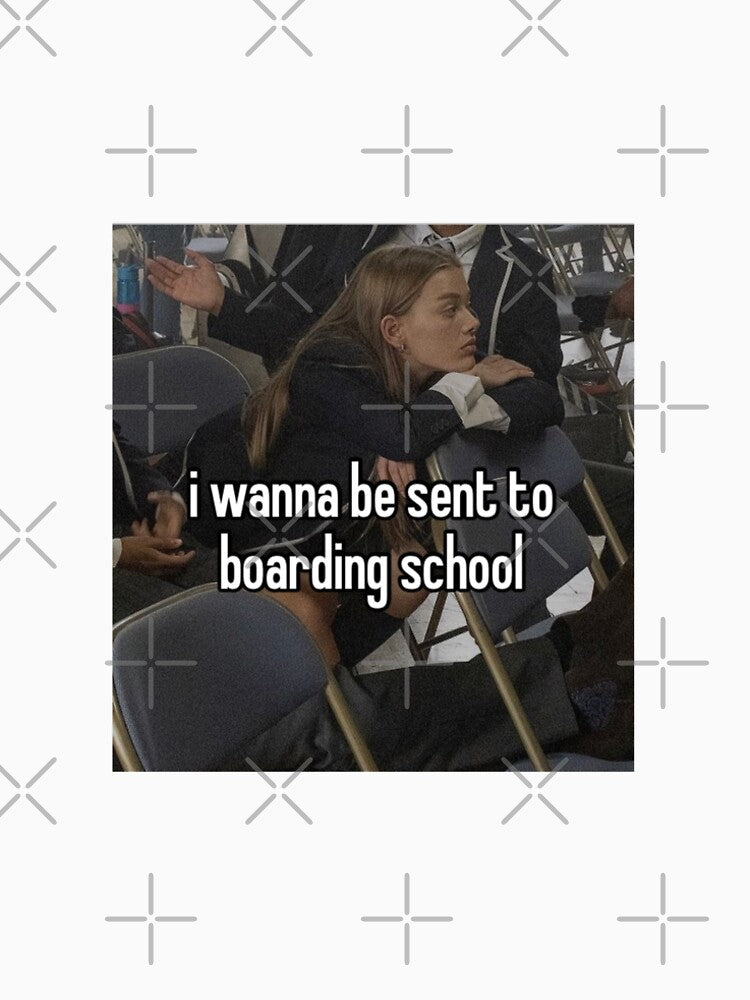 I wanna be sent to boarding school by shortcakemanic  ｡.｡:∞♡*♥