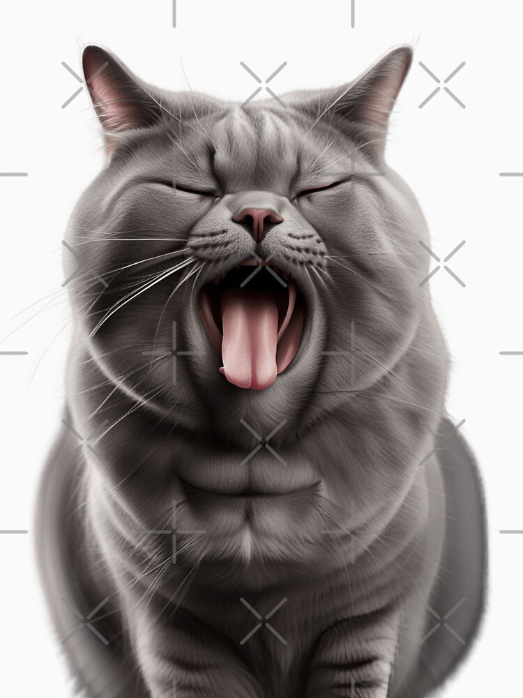Cat Coughing Meme by Aryabek