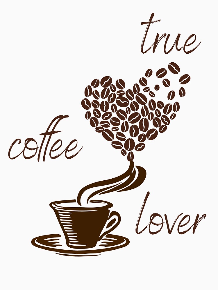 coffee lover sublimation transfer Classic T-Shirt by chaousari98 ⭐️⭐️⭐️⭐️⭐️
