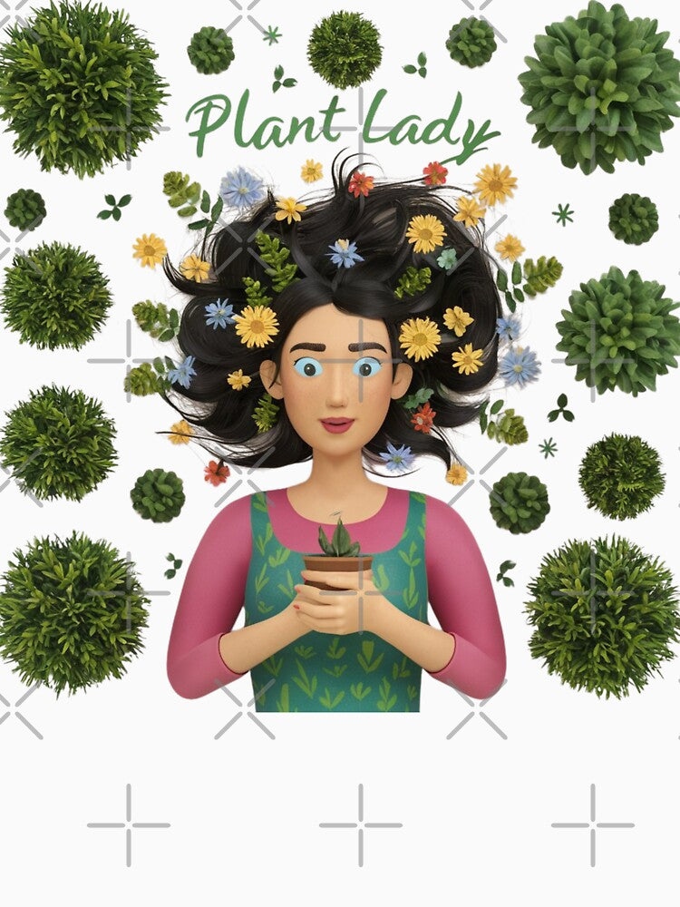 Plant Lady - Floral Garden by deluxedigital1
