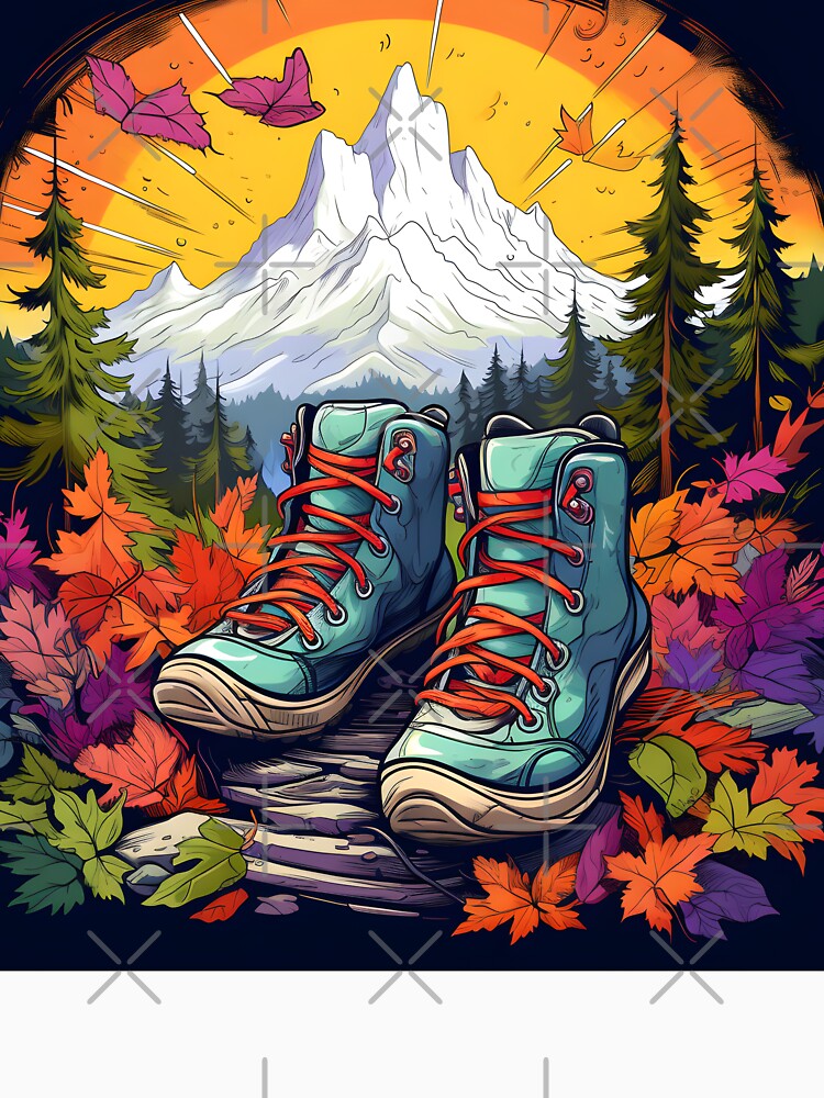 Adventure with hiking shoes by Trendy-Artistry