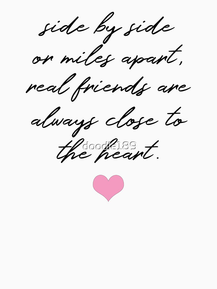 BFF Quote - Side by Side by doodle189