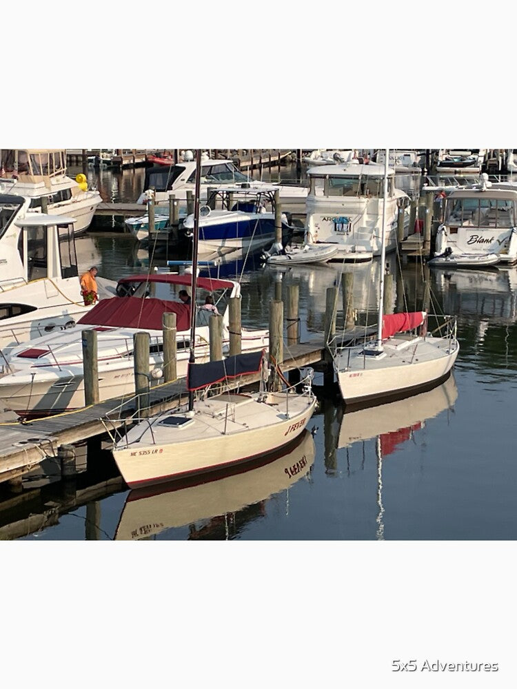 Skiffs on Lake Michigan by 5x5 Adventures
