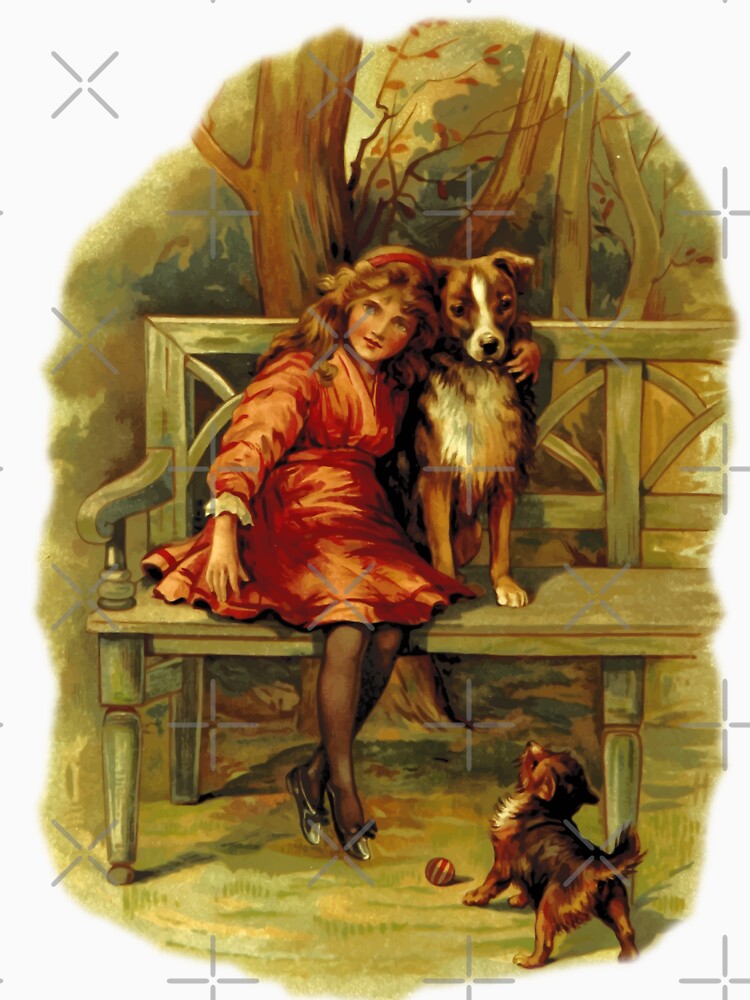 Dog On Bench by JHANL