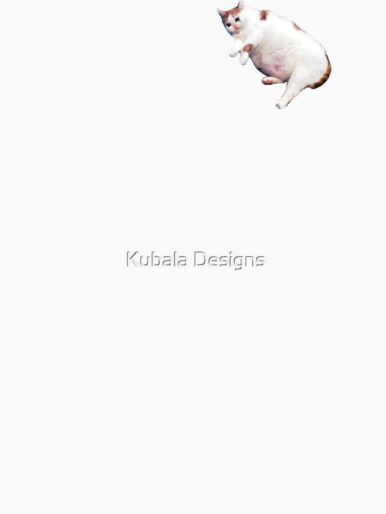Sad Crying Funny Fat Meme Cat by Kubala Designs