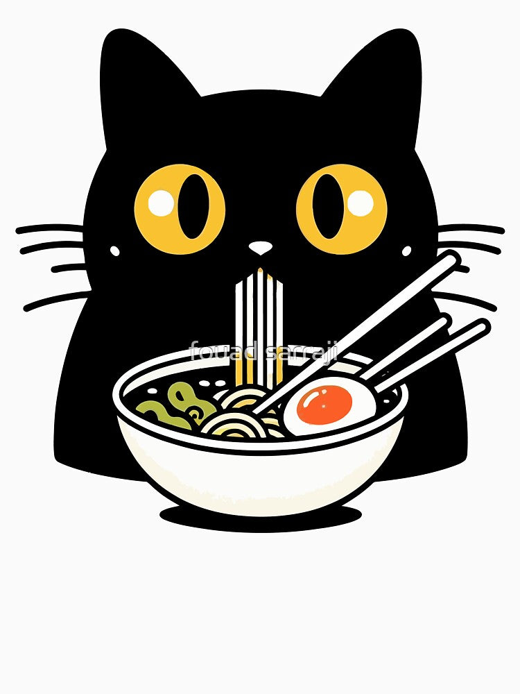 Ramen cat by H&F Shop