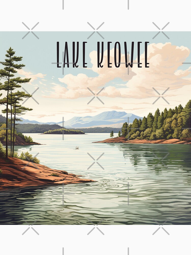 lake keowee by Krasnovaovaova