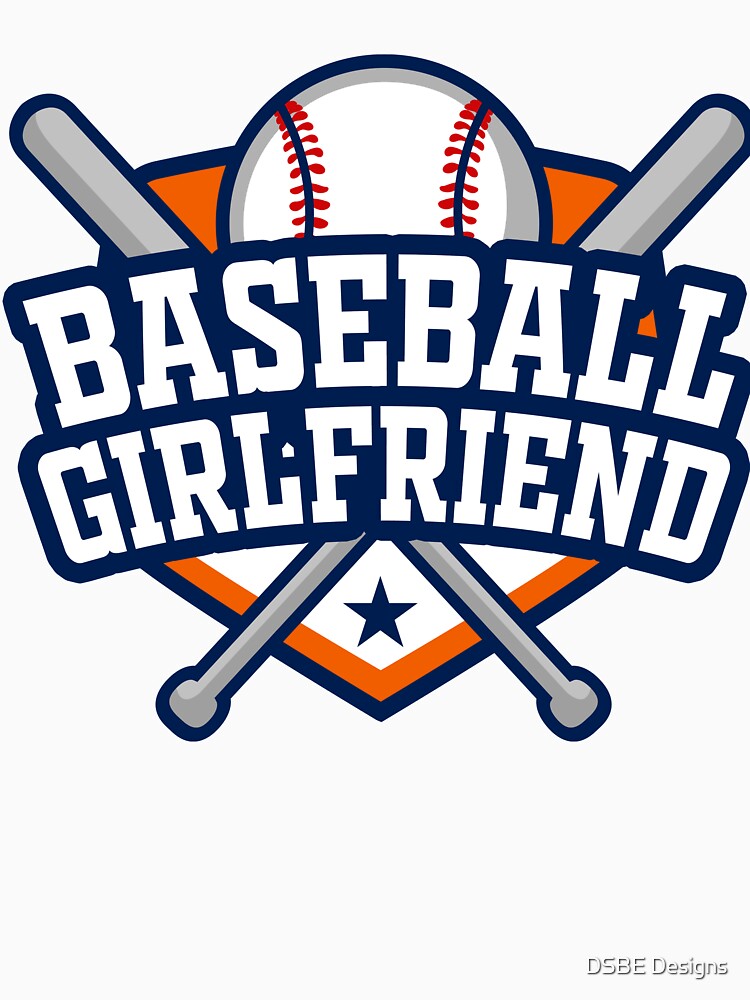 Baseball Girlfriend Gift Matching Family Names Also Available by DSBE Designs