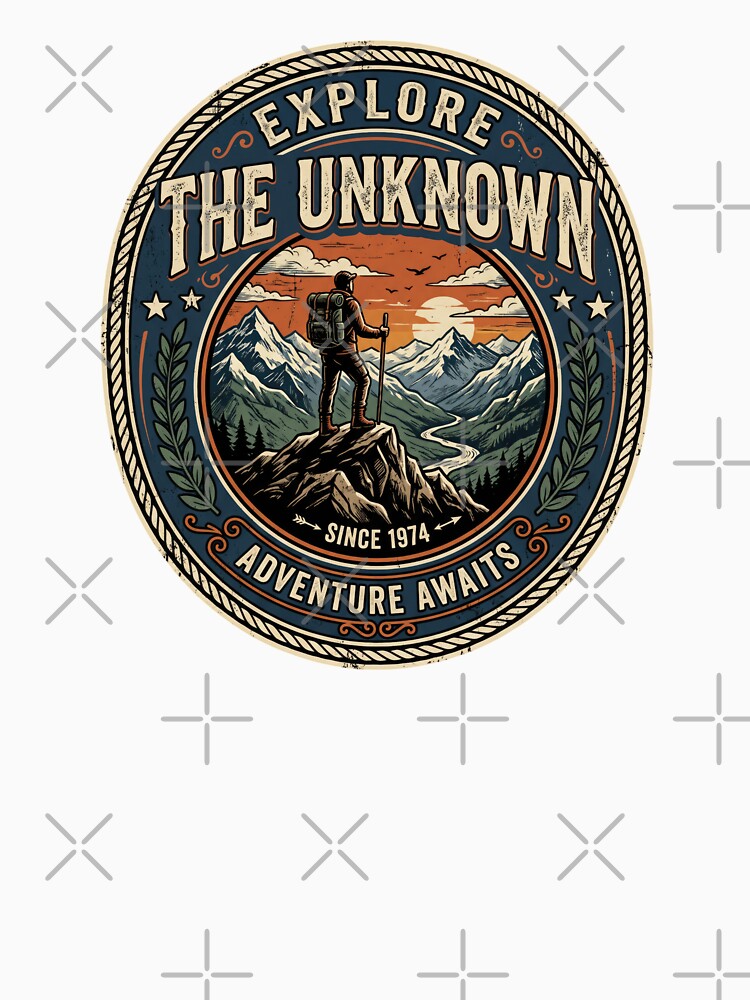 Explore The Unknown - Adventure Awaits by RetroTrailCo