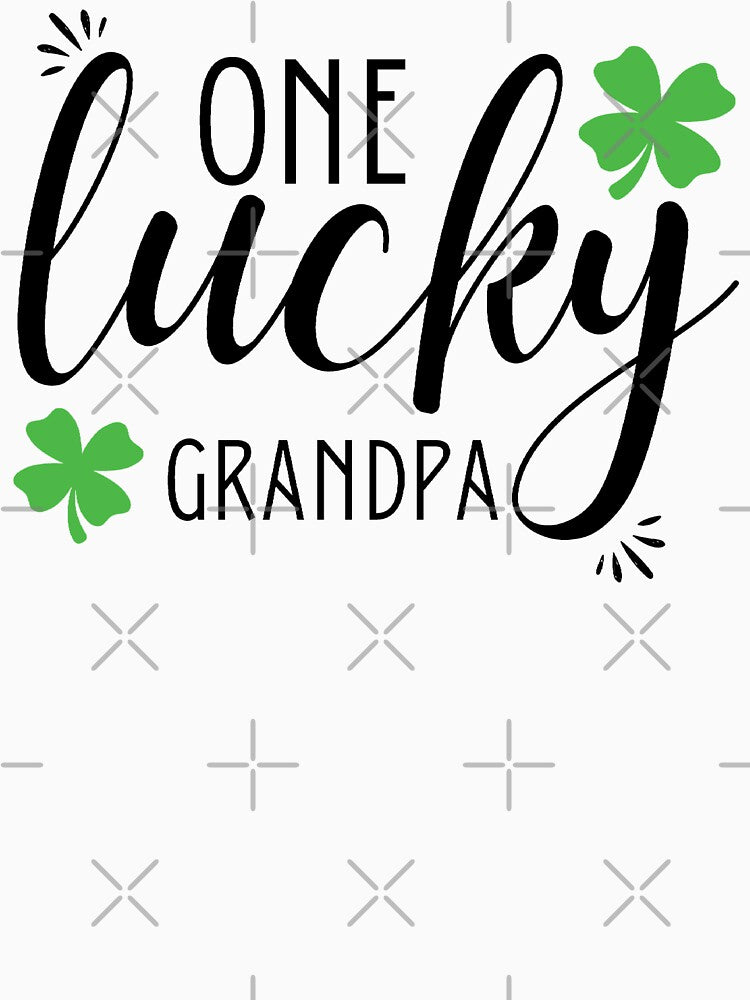 One Lucky Grandpa by Beezi Graphix