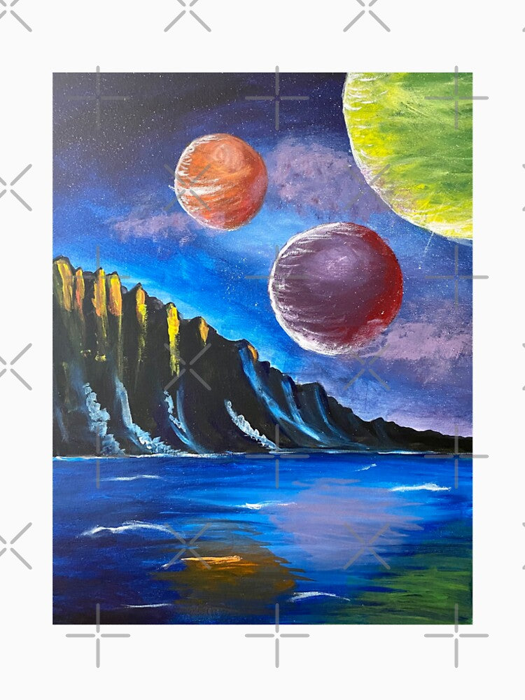 Oceanside Planets by AlchemistKitty
