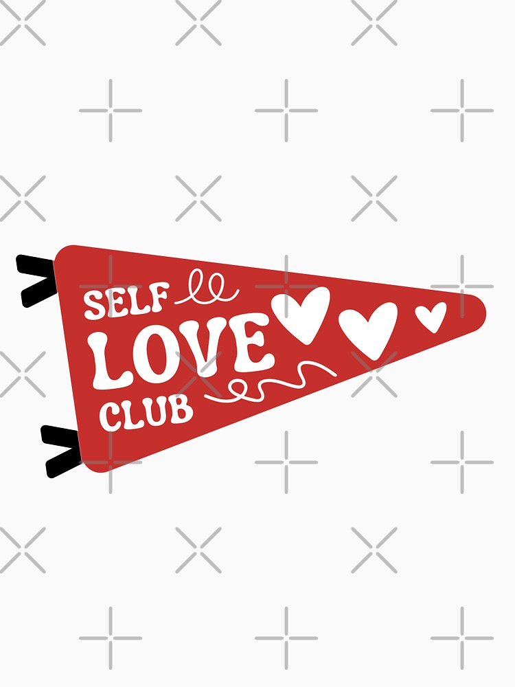 Self Love Club | Red Flag Art by Jocelyn Marie + Co