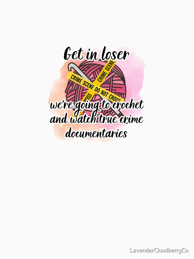 True Crime and Crochet by LavenderCloudberryCo