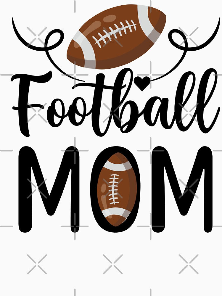 Football Mom by BeansHotTees