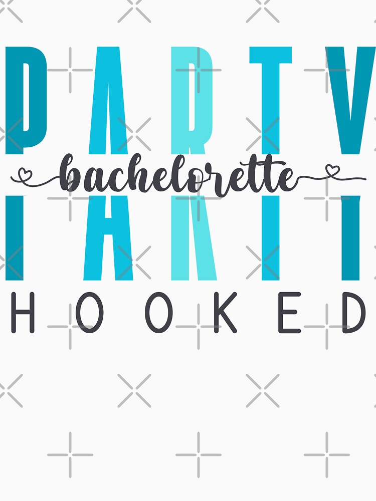 Bachelorette Party Hooked (Ocean) by Whackadoodletee