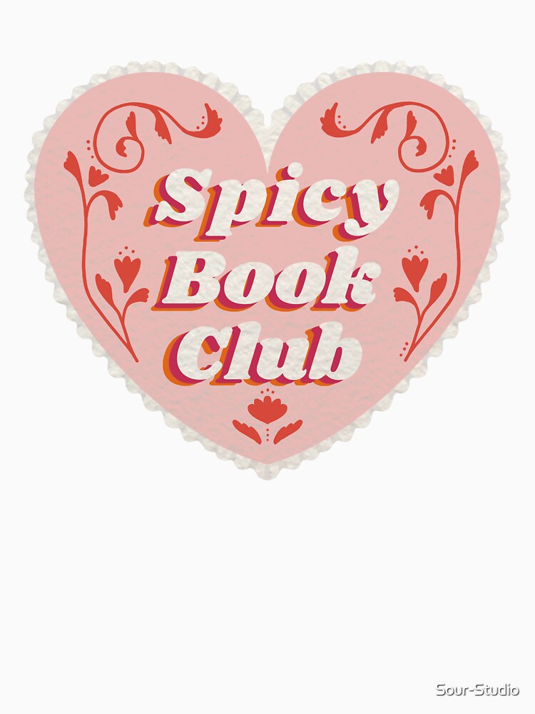 Spicy Book Club Love Heart by Sour-Studio