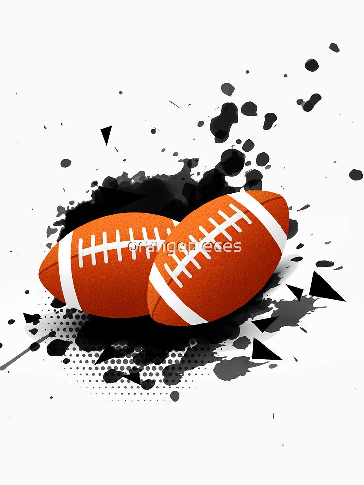 Great Football design novelty gift idea by Orange Pieces