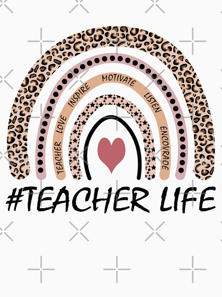Teacher Life Rainbow by Inkwell-TikNik