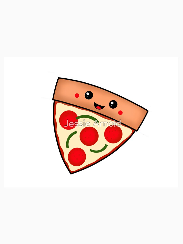 Kawaii Pizza by Jessie Arnold