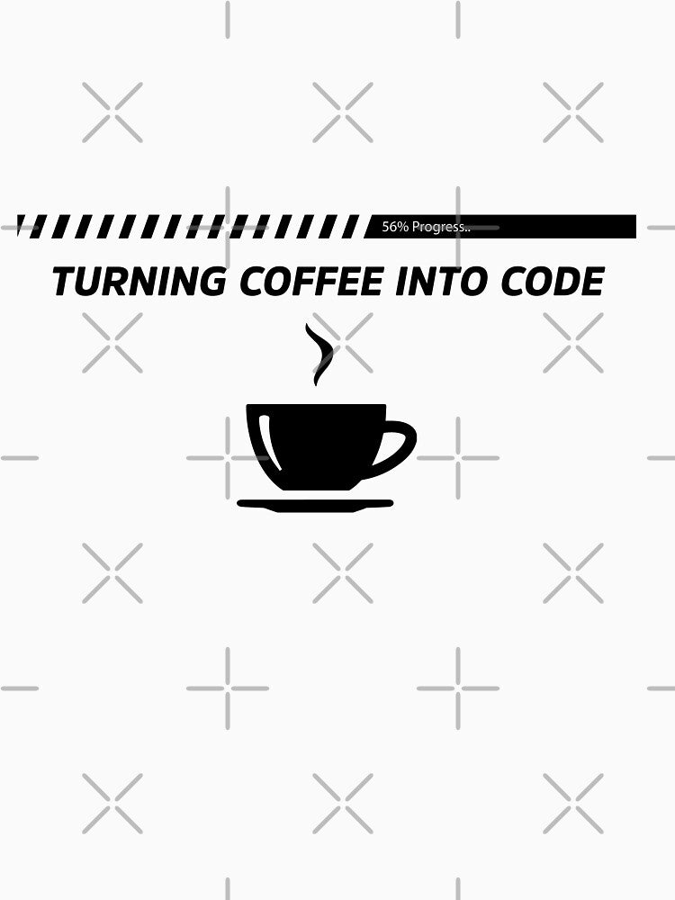 Turning Coffee Into Code - Funny Programming Jokes - Light Color by Programming Jokes