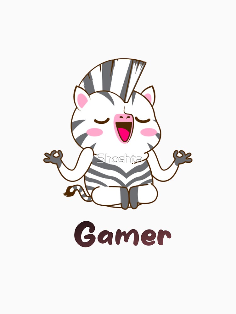 zebra gamer by Shoshta