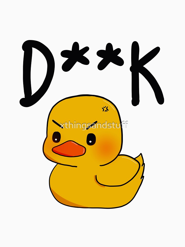 Angry duck by xthingsandstuff