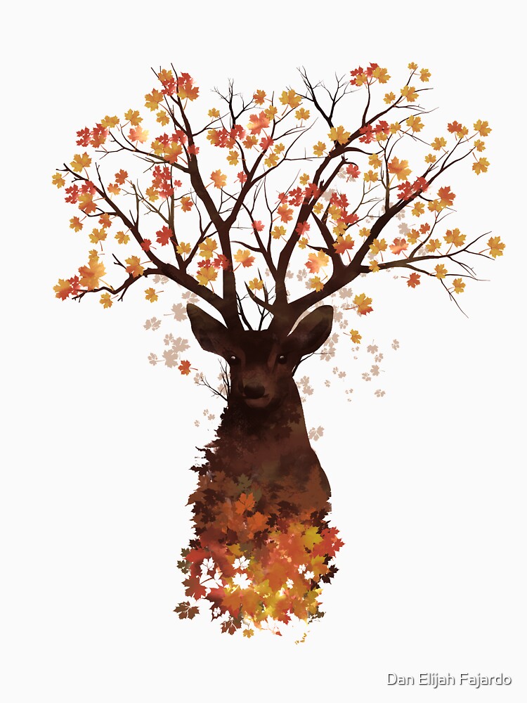 Fall into the Woods by Dan Elijah Fajardo Unisex