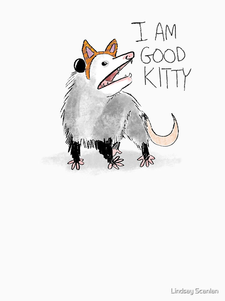 "I AM GOOD KITTY" Design by Lindsay Scanlan