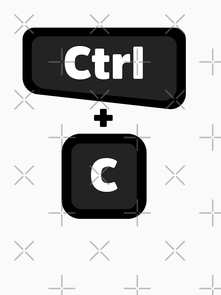 Ctrl + C  - Computer Programming - Light Color by Programming Jokes