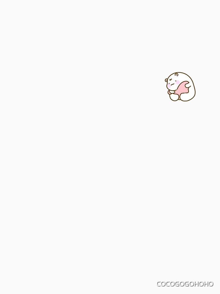Cute pink baby bear by COCOGOGOHOHO