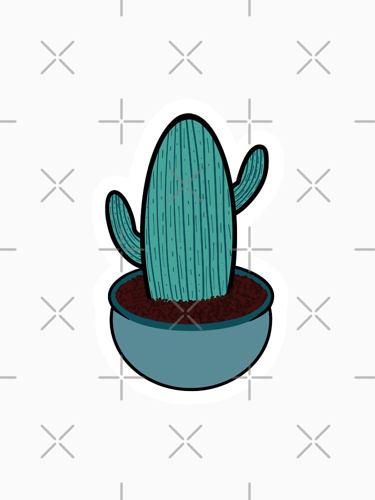 Cactus Sticker by Marianna's Meraki