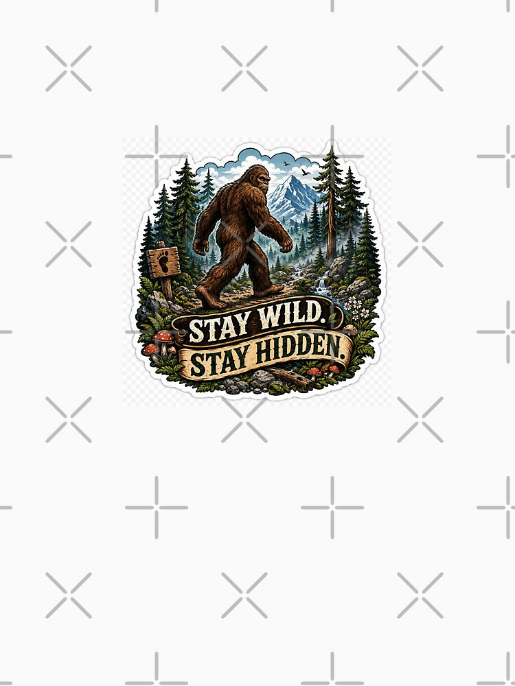 Sasquatch - Stay Wild Stay Hidden by SufirKapur