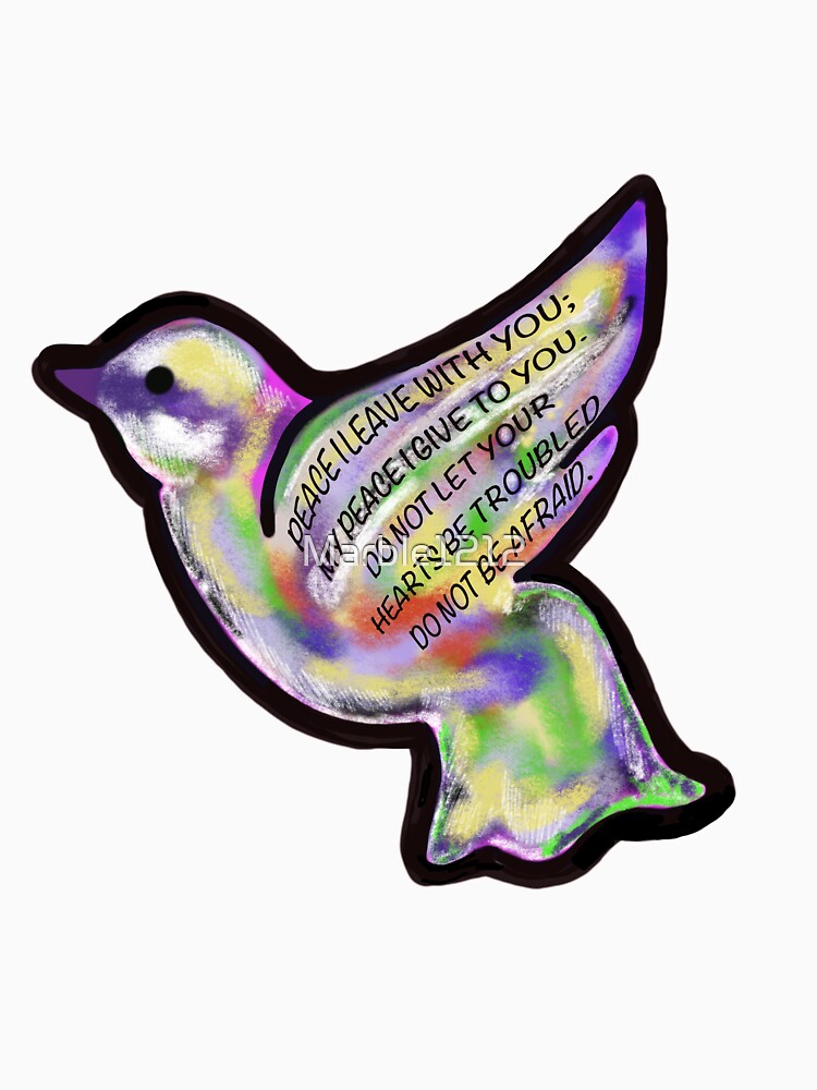 Peace I Leave With You - Dove art by Marble1212