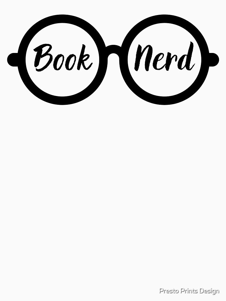 Book Nerd | Book Lover Gift | Bookworm | Bookworm Gift by Presto Prints Design