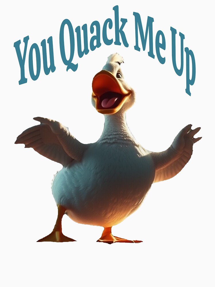 You Quack Me Up Silly Duck by Sachie's Studio