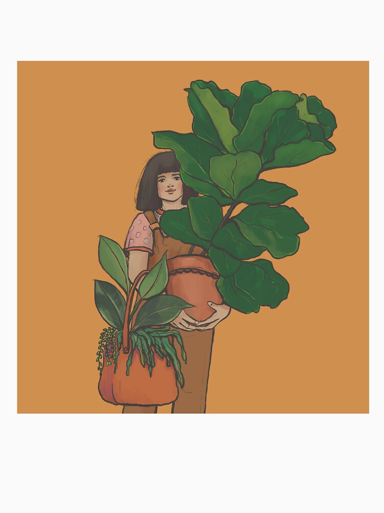 Inktober 2020 Bulky - Plant Lady by tomkaanna
