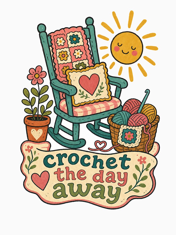 Crochet the Day Away by VisualArtsOasis