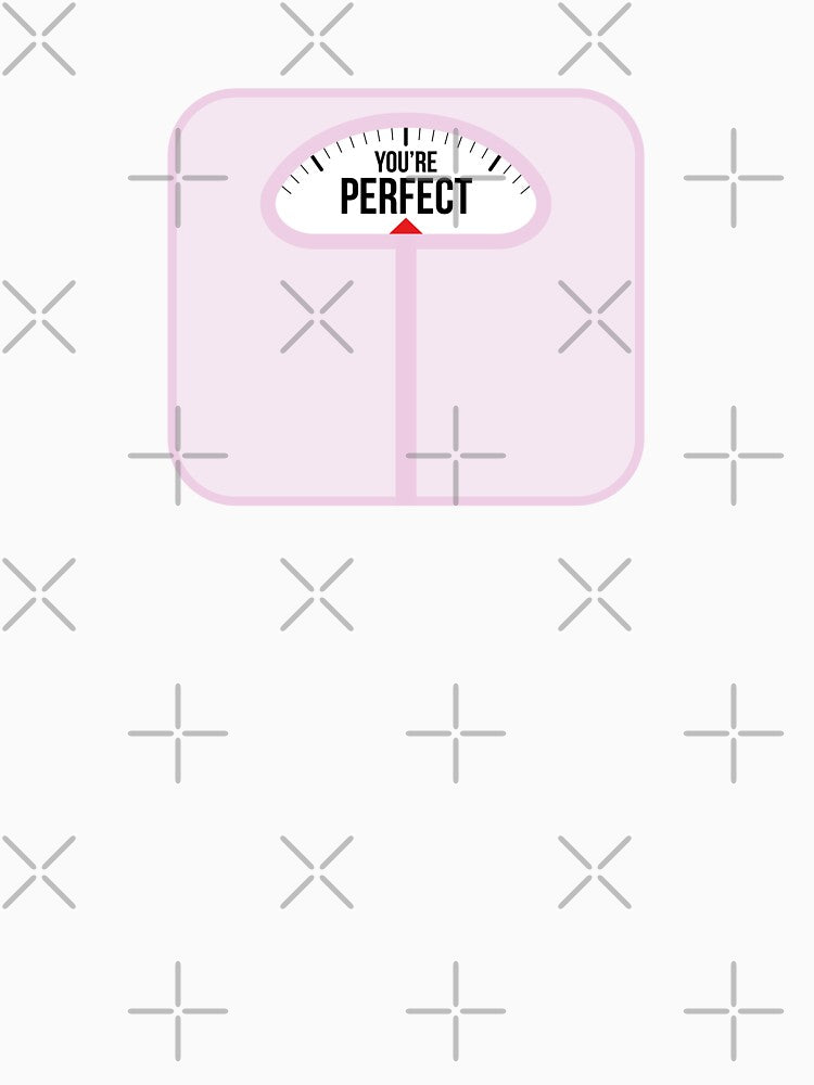 You're Perfect! Weight Scale (Pink) by FilipeFerreira