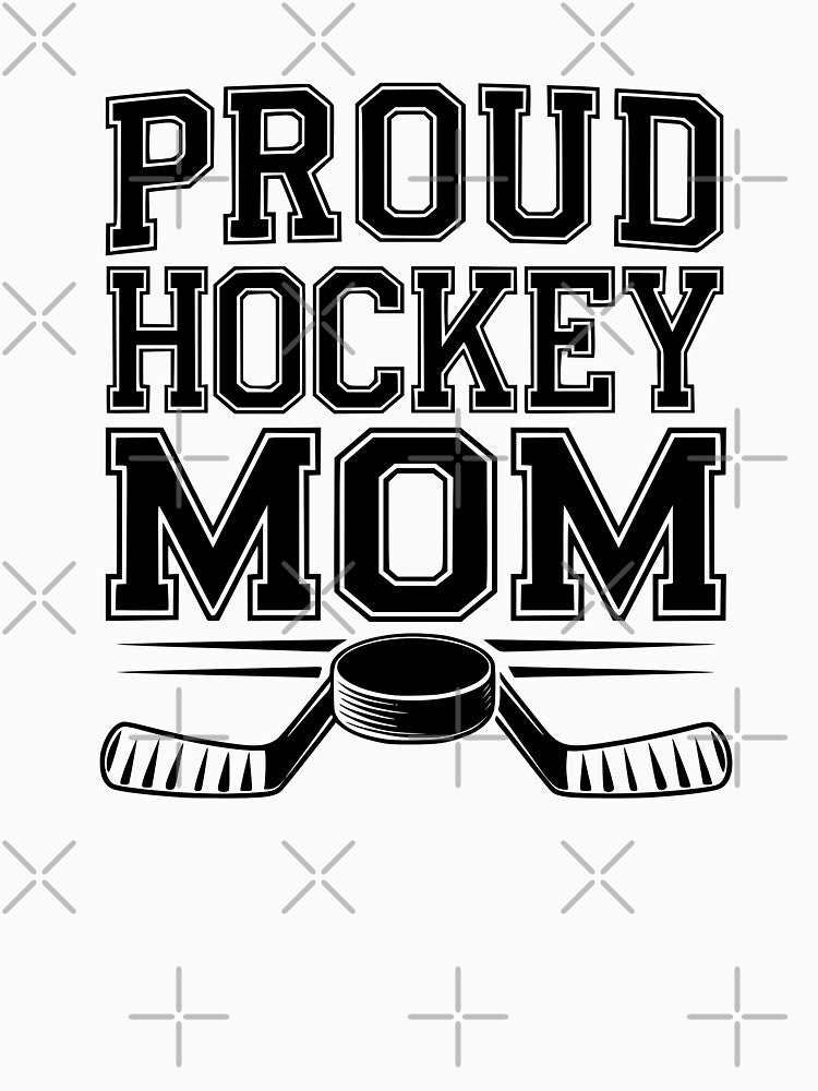 Proud Hockey Mom by FloraliteCo