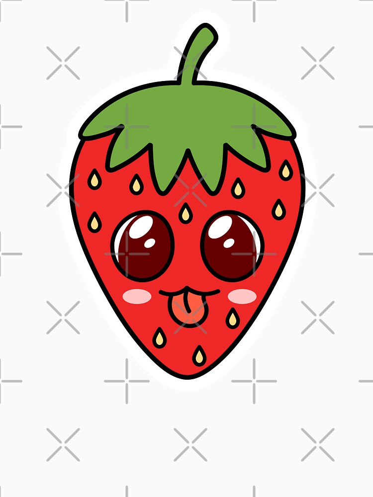 kawaii strawberry by Raymi03