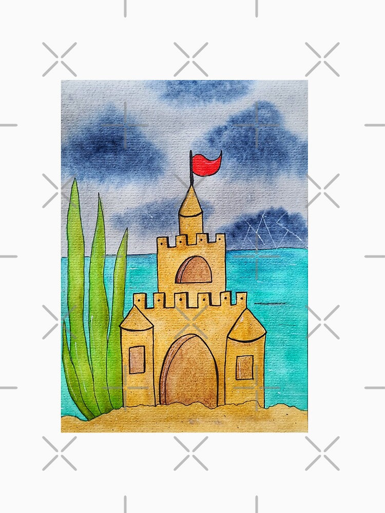 Storm meets sandcastle by Paintedhues
