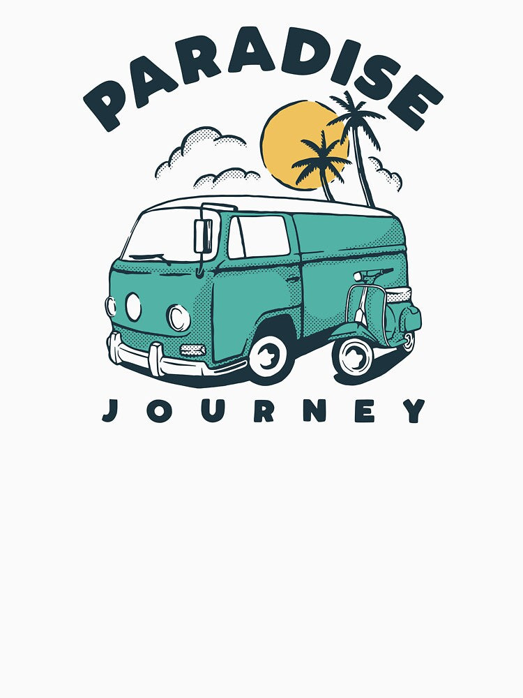 paradise jurney t-shirt by Snezanabu