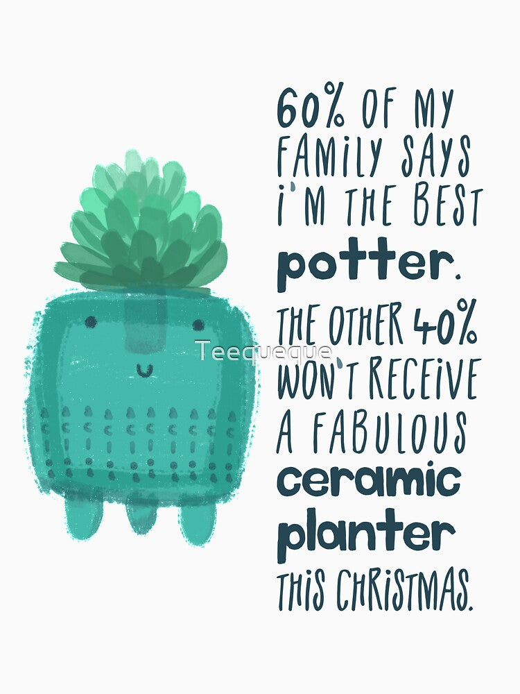 Handmade Ceramic Plant Pot by Teequeque