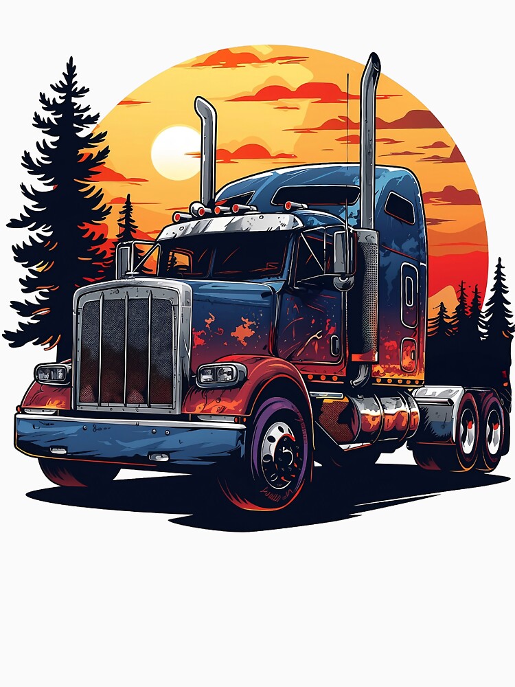 Husband Dad Trucker Legend by dharanna