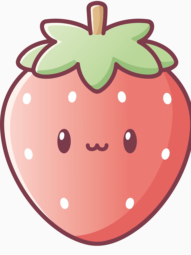 Kawaii Strawberry by tigrootiger