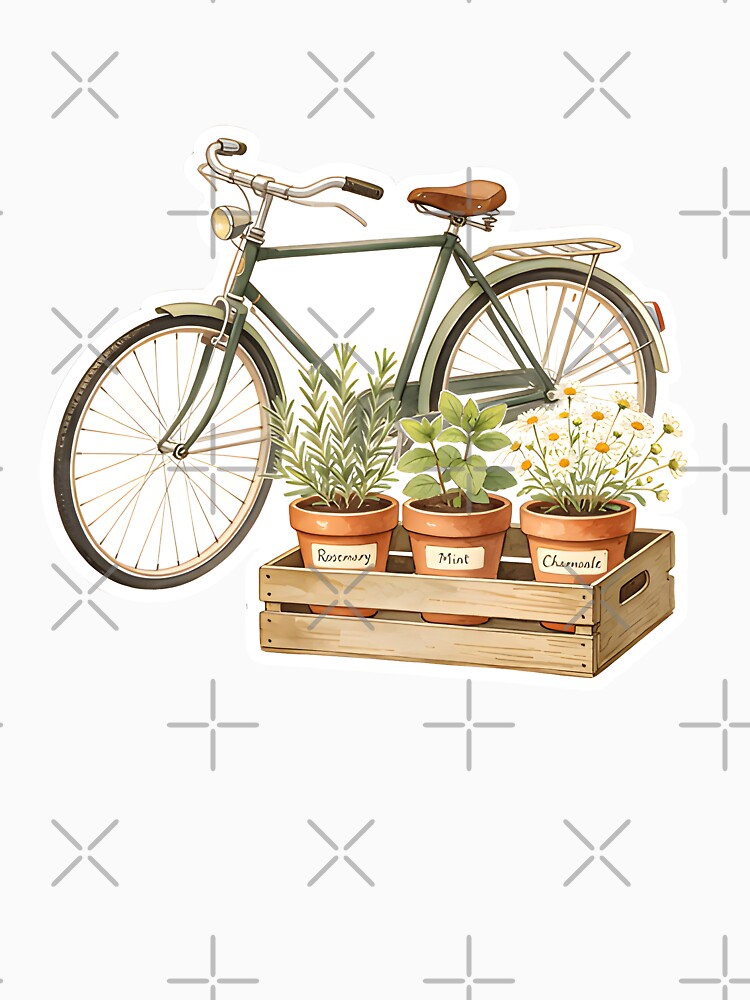 Wildflower bicycle - Lavender Bicycle by Spirit of Siam