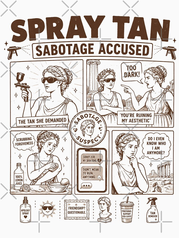Spray tan sabotage accused by Peerless-Prime