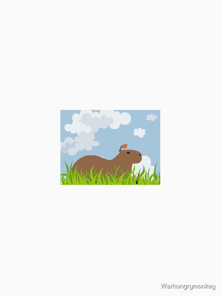 Capybara Chilling by Warhungrymonkey