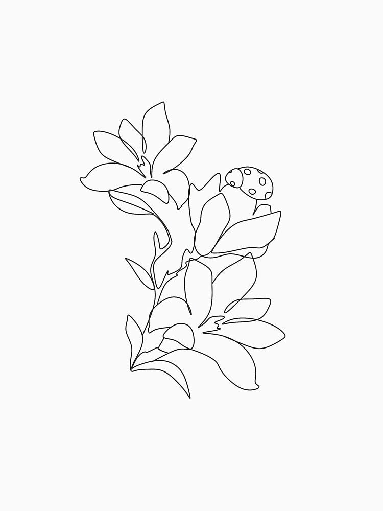 Flowers line drawing. Botanical print. Scandinavian print, Scandinavian, Nordic, Trendy print, Styled, Scandinavian art, Modern art, Print,Minimalistic, Modern Poste by Nina Velychko