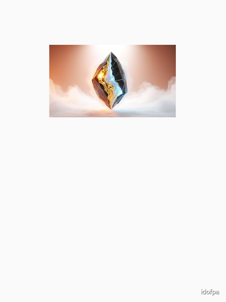 Futuristic Abstract Crystal Geometry by idofpa